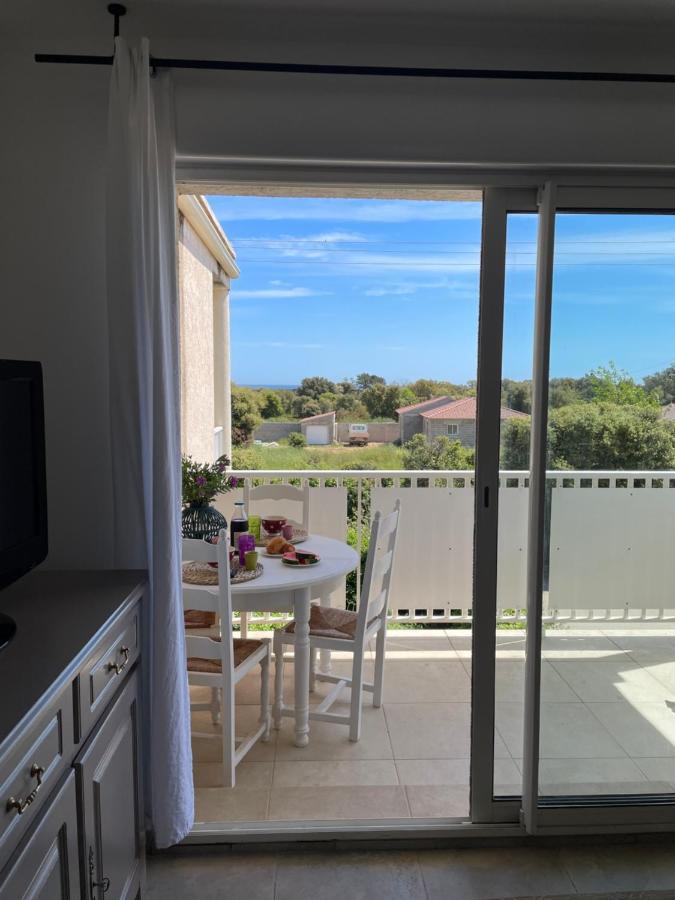 Bel Appartement Climatise, Vue Mer Cervione Exterior foto
